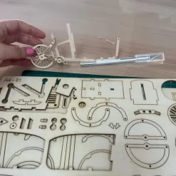 Maquette Bois Le Vélo Cargo -Boutique De Modèles Radiocommandés 1001hobbies mmb02 le velo cargo 13