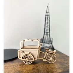 Maquette Bois Le Vélo Cargo -Boutique De Modèles Radiocommandés 1001hobbies mmb02 le velo cargo 8