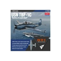 Academy Maquette Avion Maquette D'avion En Plastique USN TBF-1C Bataille Du Golfe De Leyte