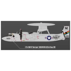 Academy Maquette Avion Usn E-2c Vaw-113 -Boutique De Modèles Radiocommandés academy 9412623 usn e 2c vaw 113 3