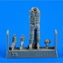 Figurine Luftwaffe Pilot Seconde Guerre Mondiale Avec La Veste De Vie