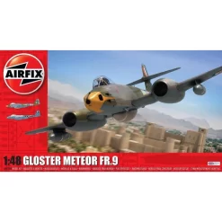 Airfix Gloster Meteor FR.9 Scheme 1: WL263 208 Squadron Malta 1957Scheme 2: WB116/G RAF 2 Squadron 1956 As The Armed Reconnaissance Ver -Boutique De Modèles Radiocommandés airfix ax09188 gloster meteor fr 9 scheme 1 wl263 208 squadron malta 1 2