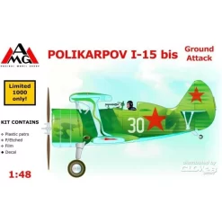 Maquette Avion Polikarpov I-15 Aux Avions D'attaque Au Sol