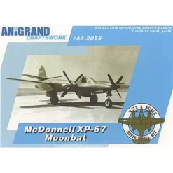 McDonnell XP-67 Moonbat. En 1939, L'USAAF A Publié Une Spécification «R-40» Pour Un Chasseur Bimoteur à Longue Portée. McDonnell
