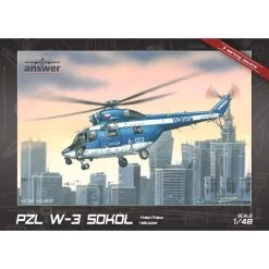 Answer Maquette Hélicoptère PZL W-3 Sokol Polish Police