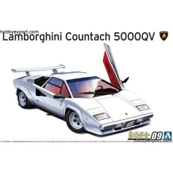 Aoshima Maquette Lamborghini Countach 5000qv 1985