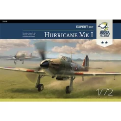 Hawker Hurricane Mk.I Expert Set. Comporte Une "aile Métallique", Un Vaste Cockpit Et Une Baie Intérieure Ainsi Qu'un Filtre Tro