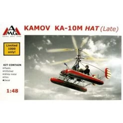 Kamov Ka-10 HAT Version Tardive Hydravion Helicopter Avec Pièces Photodécoupées Et En Métal (limité à 1000)