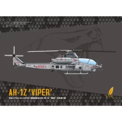 Miniature Bell AH-1Z 'Viper' USMC Attack Helicopter