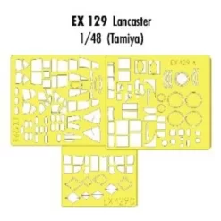 Eduard Avro Lancaster Mk. I/III (pour Maquettes Tamiya) (fait à Partir De Bande Jaune De Kabuki Japonais)