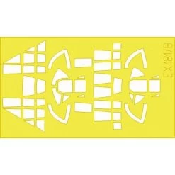 Eduard Douglas A-20B Havoc (pour Maquettes AMT Et Italeri) (fait à Partir De Bande Jaune De Kabuki Japonais)