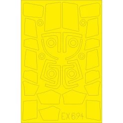 Eduard Aerospatiale SA.365N Dauphin II (conçu Pour être Utilisé Avec Les Kits De Modèle Kitty Hawk)