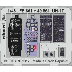 Eduard Bell UH-1D (conçu Pour être Utilisé Avec Les Kits Kitty Hawk Model)