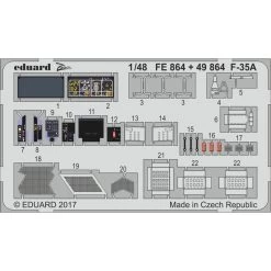 Eduard Lockheed F-35A Lightning II (conçu Pour être Utilisé Avec Les Kits Meng Model)