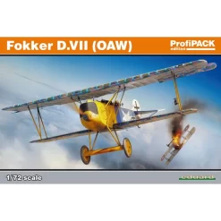 Eduard Fokker D.VII (OAW) Kit D'édition ProfiPACK De L'avion De Combat Allemand Fokker D.VII De La Première Guerre Mondiale à L'échelle