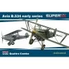 Maquette Avion Eduard 04451 Eduard 04451 Avia B.534 Early Series Quattro Combo 1/144