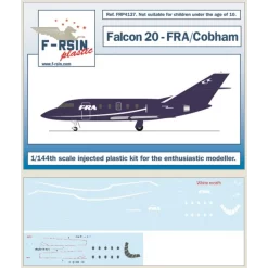 Maquette Avion Dassault Falcon 20 FRA/Cobham