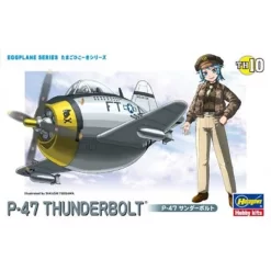 Hasegawa Maquette Avion Republic P-47D Thunderbolt 'Egg Plane'
