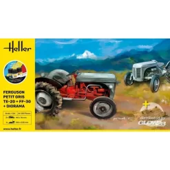 Heller Maquette Camion KIT DE DÉMARRAGE Ferguson Petit Gris 2 X + Diorama -Boutique De Modèles Radiocommandés heller 1000523260 kit de demarrage ferguson petit gris 2 x diorama 2