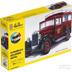 Heller Maquette STARTER KIT (Kit De Démarrage) Citroen C4 Splendid Hotel