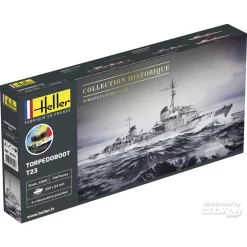 Heller Maquette Bateau STARTER KIT (Kit De Démarrage) Torpedoboot T23