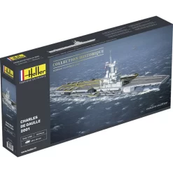 Heller Maquette Bateau 1:400 Porte-avions Charles De Gaulle