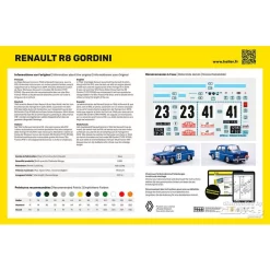 Heller Maquette STARTER KIT (Kit De Démarrage) Renault R8 Gordini -Boutique De Modèles Radiocommandés heller hell56700 starter kit kit de demarrage renault r8 gordini 3