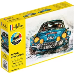 Heller Maquette STARTER KIT (Kit De Démarrage) Alpine A110 (1600)