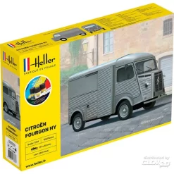Heller Maquette STARTER KIT (Kit De Démarrage) Citroen Fourgon Hy Tube