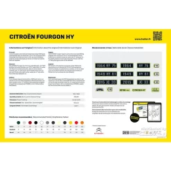 Heller Maquette STARTER KIT (Kit De Démarrage) Citroen Fourgon Hy Tube -Boutique De Modèles Radiocommandés heller hell56768 starter kit kit de demarrage citroen fourgon hy tub 3