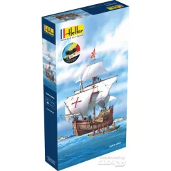 Heller Maquette Bateau STARTER KIT (Kit De Démarrage) SANTA MARIA
