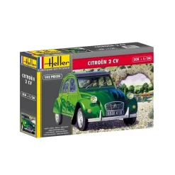 Heller Maquette 2 CV Citroën 1/24