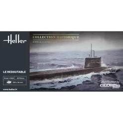 Heller Maquette Bateau Le Redoutable 1/400 -Boutique De Modèles Radiocommandés heller hell81075 le redoutable 1 400 2