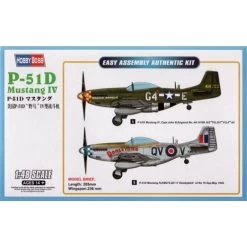 Maquette Avion North-American P-51D Mustang IV