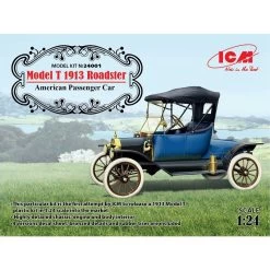 ICM Modèle T 1912 Roadster Le Premier Kit De Modèle En Plastique à L'échelle 1:24 De La Première Voiture Produite En Série Model T F