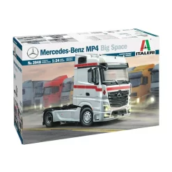 Italeri Mercedes Benz MP4 Big Space MOULES AMÉLIORÉS - ADÉSIVES CHROMÉS - FICHE D'INSTRUCTIONS DE COULEUR Actros Est Le Nom Commercial D