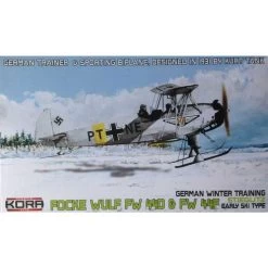Maquette Avion Fw 44D / Fw-44F Allemagne Early Ski Type (4x