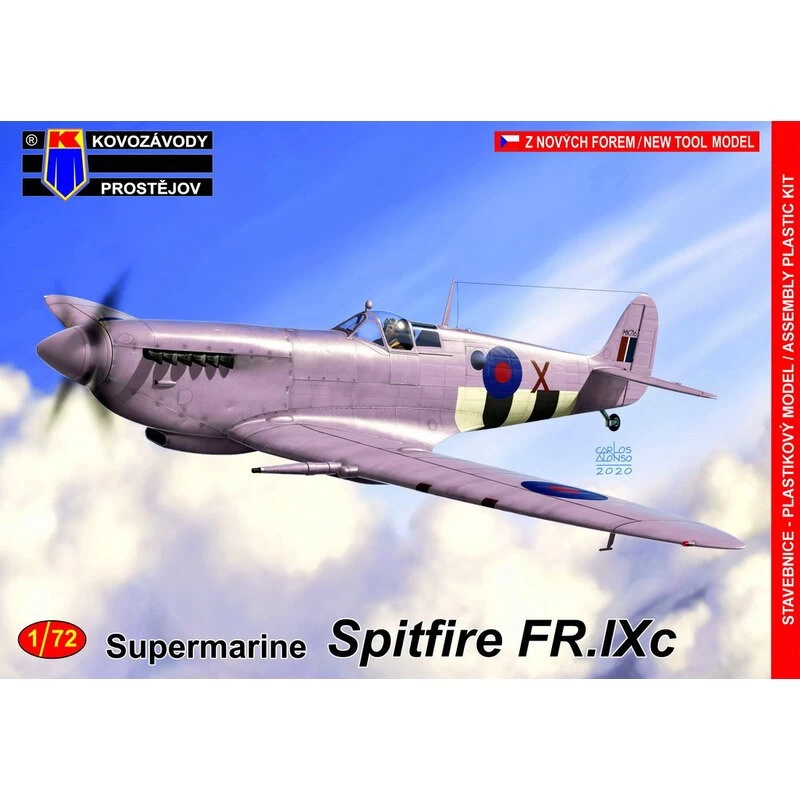 Maquette Avion Supermarine Spitfire FR Mk.IXC Re-box