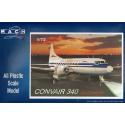 Maquette Avion Convair 340 With The Pug Nose . Allegheny Decals