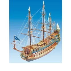 Maquette Bateau Le Soleil Royal -Boutique De Modèles Radiocommandés mantua s068796 le soleil royal 7