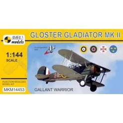 Gloster Gladiator Mk.II 'Warrior Gallant' (décalcomanies RAF, AF Portugais, AF Suédois)
