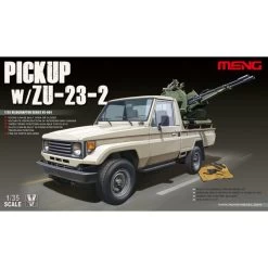 Maquette MENG MODEL: Pickup W/ZU-23-2
