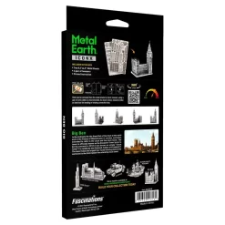 Metal Earth Maquette Architecture Iconx - Big Ben -Boutique De Modèles Radiocommandés metal earth 5061318 iconx big ben 3