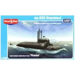 Maquette Bateau Midget Soviétique Type De Submarine Piranha