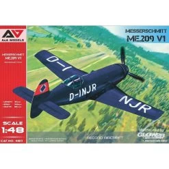 Maquette Avion Me.209 V1 Prototype De Vitesse Record
