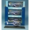 New Ray Miniature Police EC145 Helicopter Mini Metal (x12 Piec