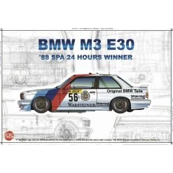 Maquette Vainqueur Des 24 Heures De La BMW M3 E30 '88 Spa