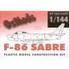 Maquette Avion North American F-86 Sabre