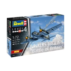 Revell Maquette Avion Junkers Ju88 A-1 Battle Of Brita -Boutique De Modèles Radiocommandés revell 04972 junkers ju88 a 1 battle of brita 6