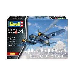 Revell Maquette Avion Junkers Ju88 A-1 Battle Of Brita -Boutique De Modèles Radiocommandés revell 04972 junkers ju88 a 1 battle of brita 7
